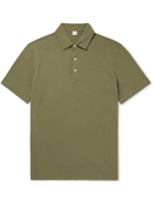 Aspesi - Cotton-Jersey Polo Shirt - Green