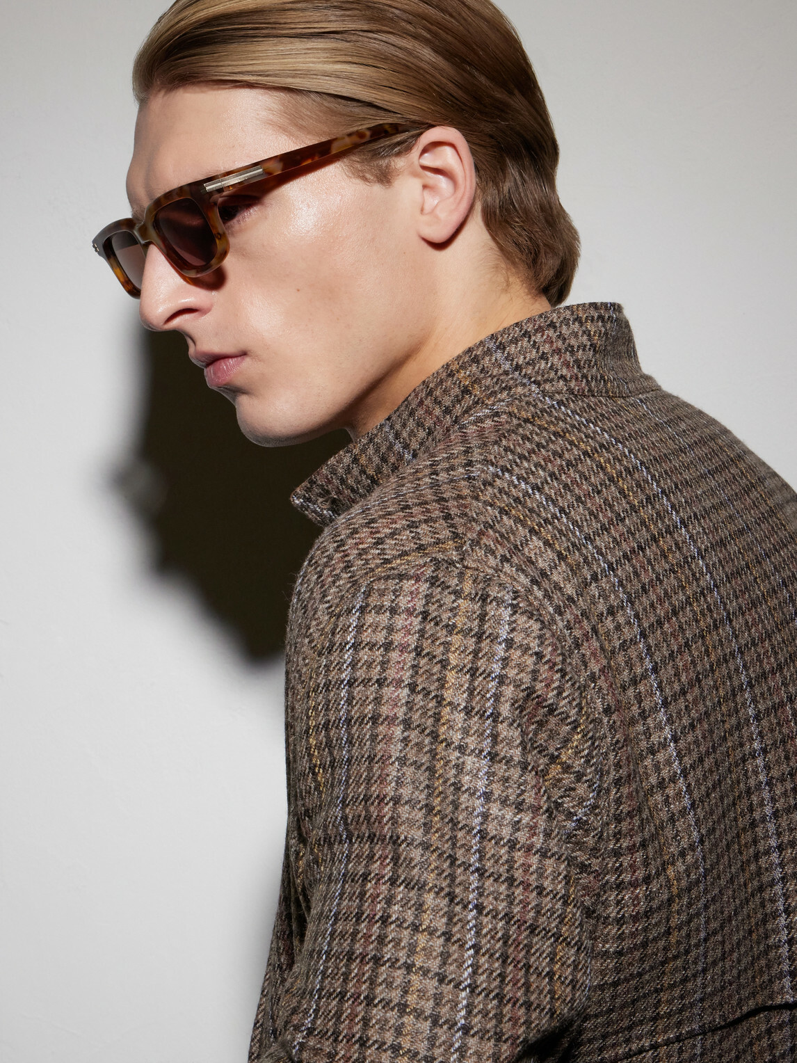 Zegna - Square-Frame Tortoiseshell Acetate Sunglasses - Brown