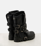 Dolce&Gabbana Leather biker boots