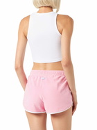 MC2 Saint Barth Cotton Crop Tank Top With St. Barth Embroidery | Melissa Satta Special Edition