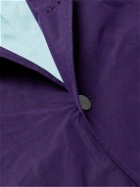 Acne Studios - Olijah Belted Ruched Shell Trench Coat - Purple