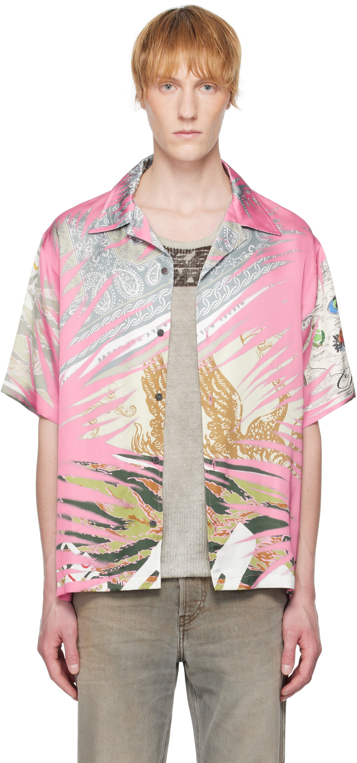 Diesel Pink S-Ulf Shirt Diesel