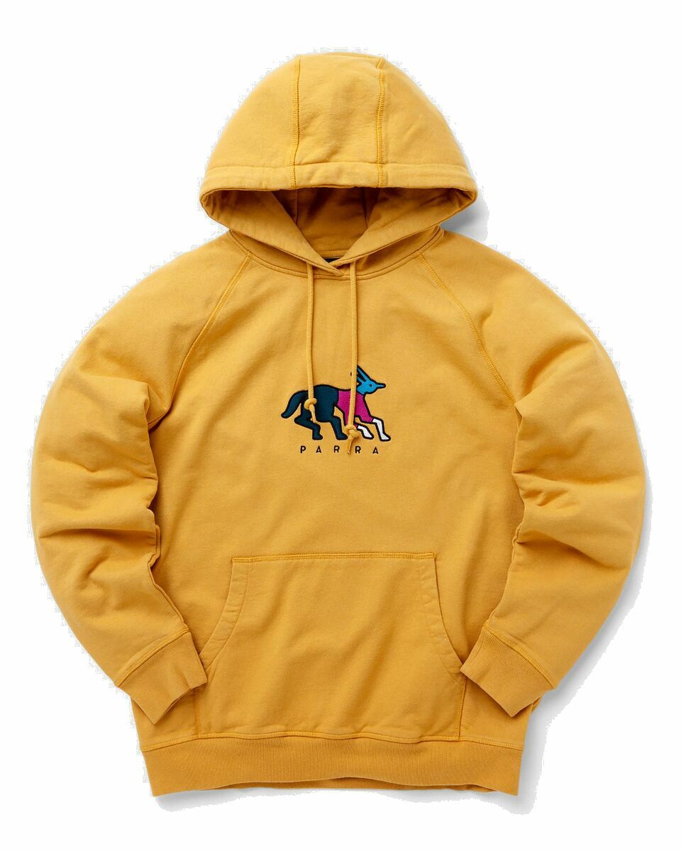 Photo: By Parra Anxious Dog Hooded Sweatshirt Yellow - Mens - Hoodies