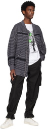 Undercoverism Gray Graphic Bomber Jacket