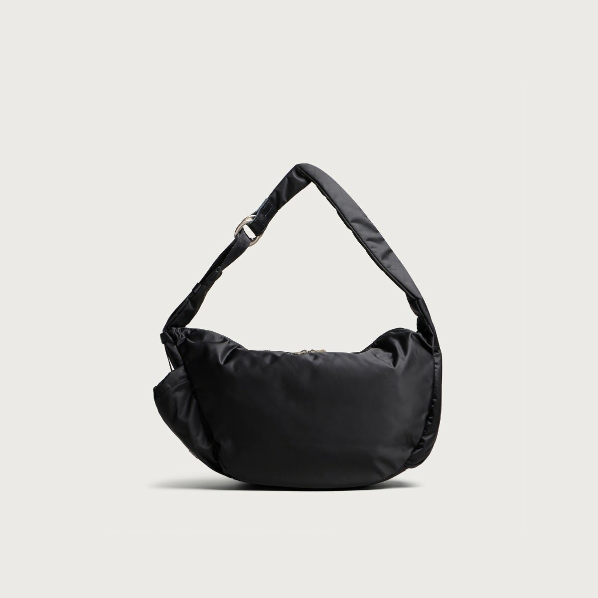 Master-Piece Ark Solid Shoulder Bag in Black