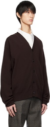 Wooyoungmi Brown Buttoned Cardigan