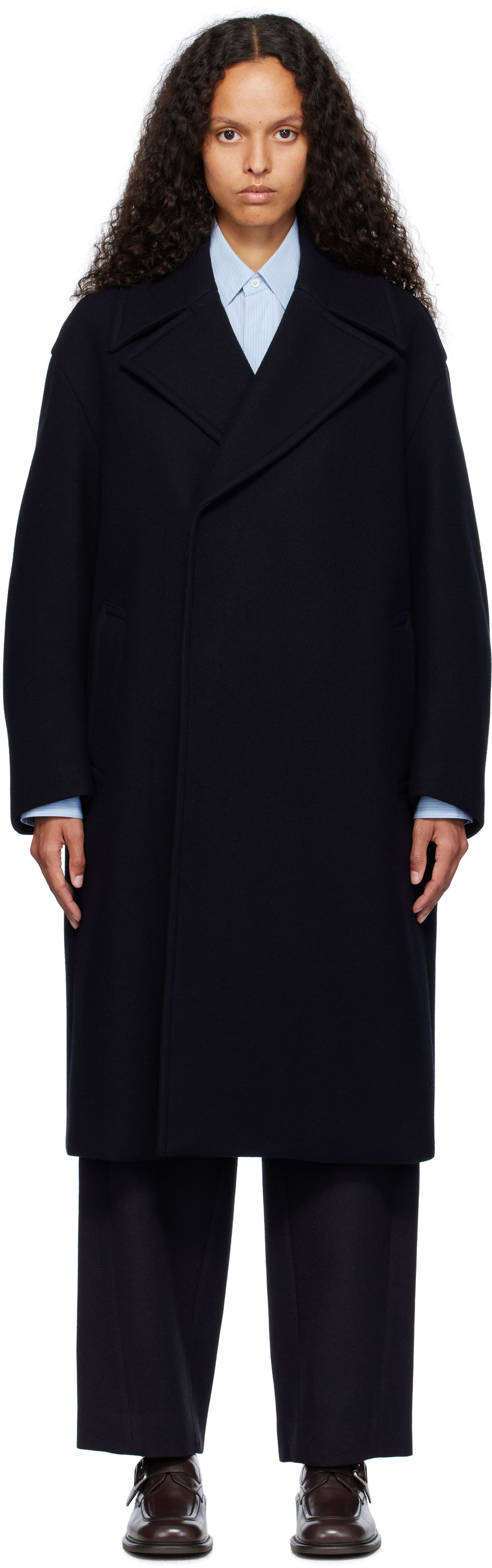 ジャケット・アウター AURALEE DOUBLE CLOTH MELTON COAT 4 ジャケット・アウター AURALEE DOUBLE CLOTH MELTON COAT 4