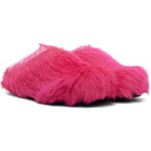 Marni Pink Fussbett Sabot Slip-on Loafers