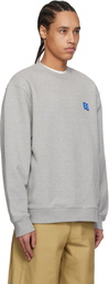 ADER error Gray Significant TRS Tag 01 Sweatshirt