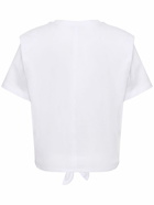 ISABEL MARANT - Zelikia Cotton Self-tie T-shirt
