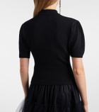 Simone Rocha Embellished cashmere sweater