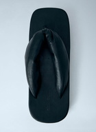 Rick Owens Hollywood Flip Flop Leather Sandals