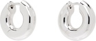 Tom Wood Silver Chunky Hoops Small Earrings