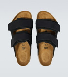 Birkenstock Uji nubuck and suede sandals