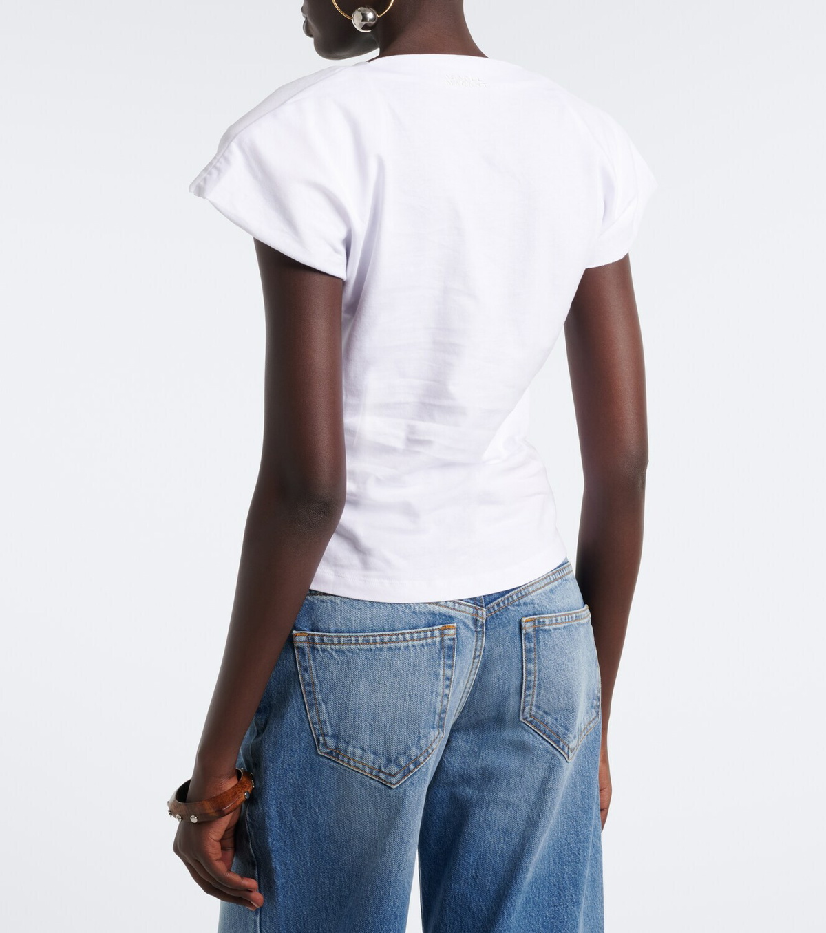 Isabel Marant Nadrine cotton jersey top