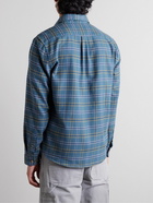 Portuguese Flannel - Checked Cotton-Flannel Shirt - Blue