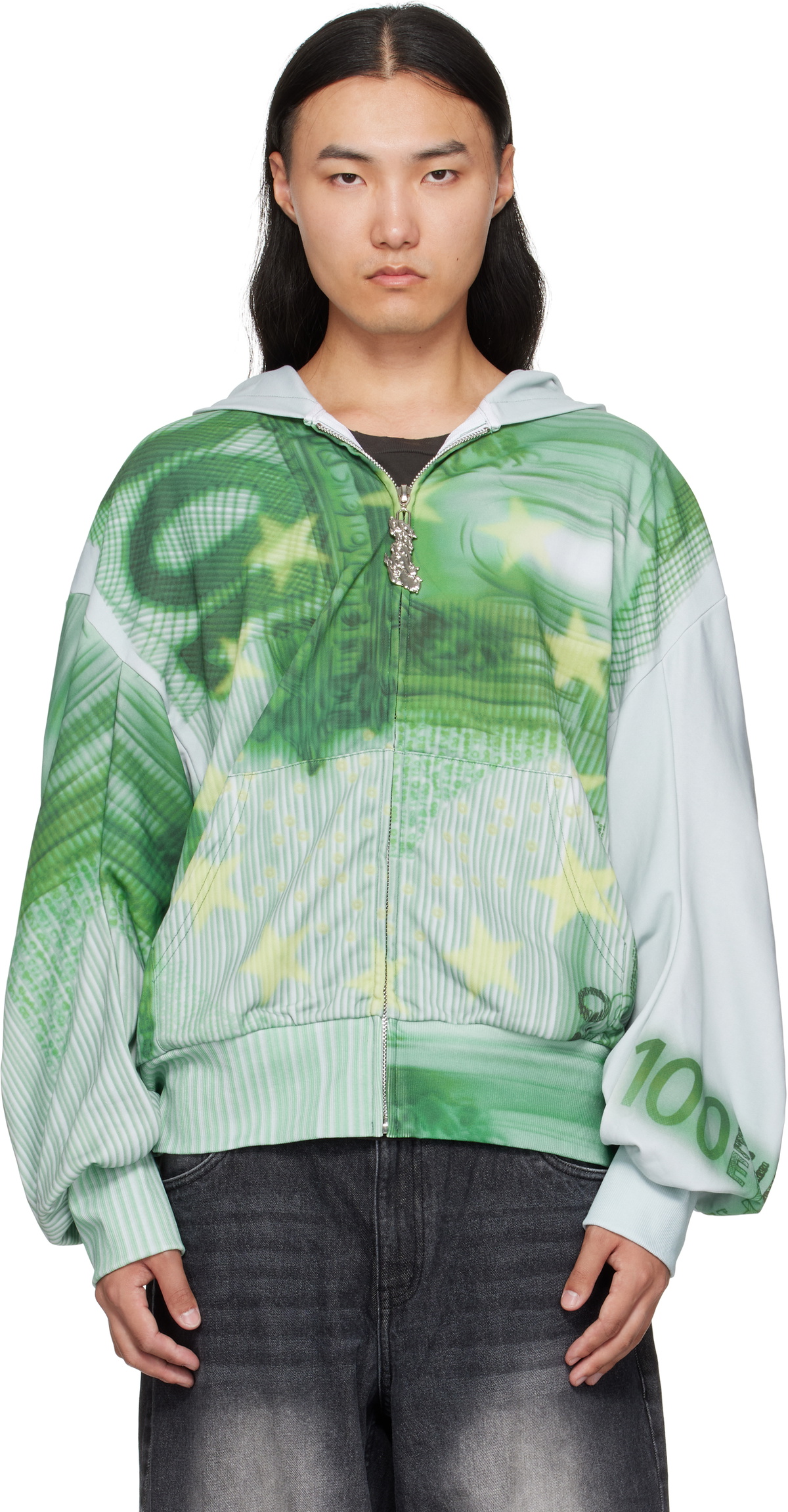 Gerrit Jacob Green Oversized Hoodie