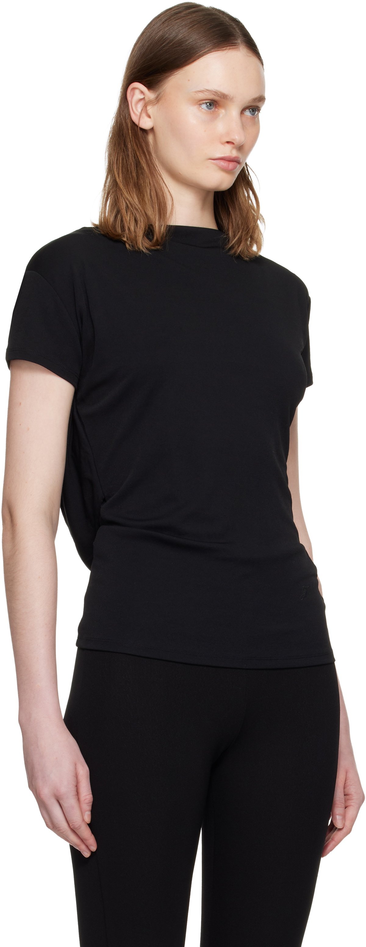 JACQUEMUS Black 'The Mistral' Top
