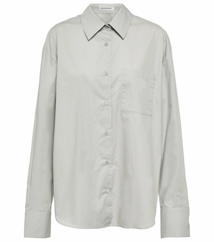 Photo: The Frankie Shop Lui cotton shirt