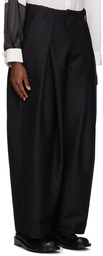 ADER error Black Pleated Trousers