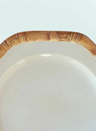 Les-Ottomans Set Of Four Bamboo Dessert Plates