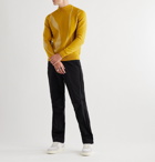 A-COLD-WALL* - Logo-Embroidered Intarsia Wool Sweater - Yellow