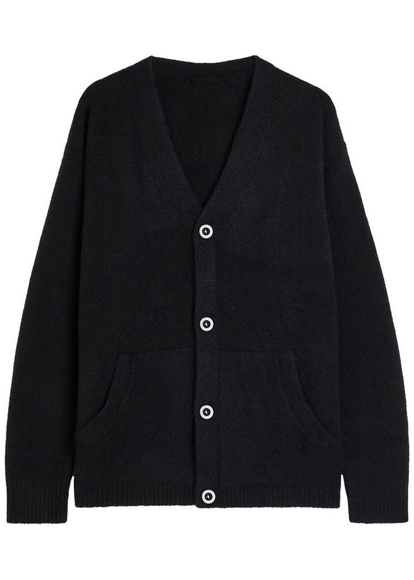 Photo: Ten C Wool-blend Cardigan Black