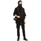 Rick Owens Black Sandy Scarf