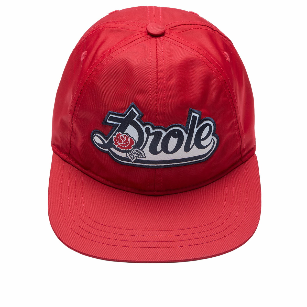 Drôle de Monsieur Men's Drole De Monsieur Logo Cap in Red 
