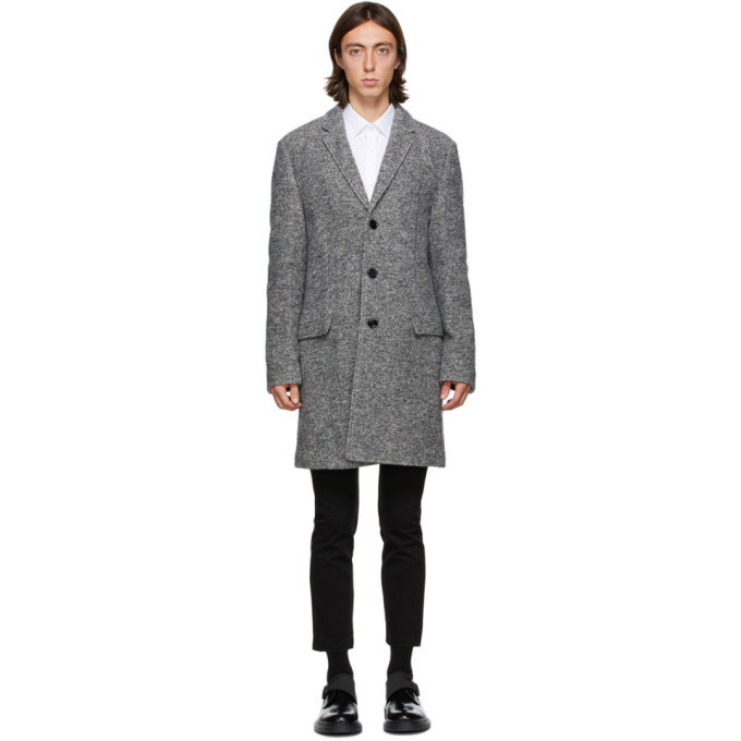 Photo: Hugo Grey Wool Migor Coat