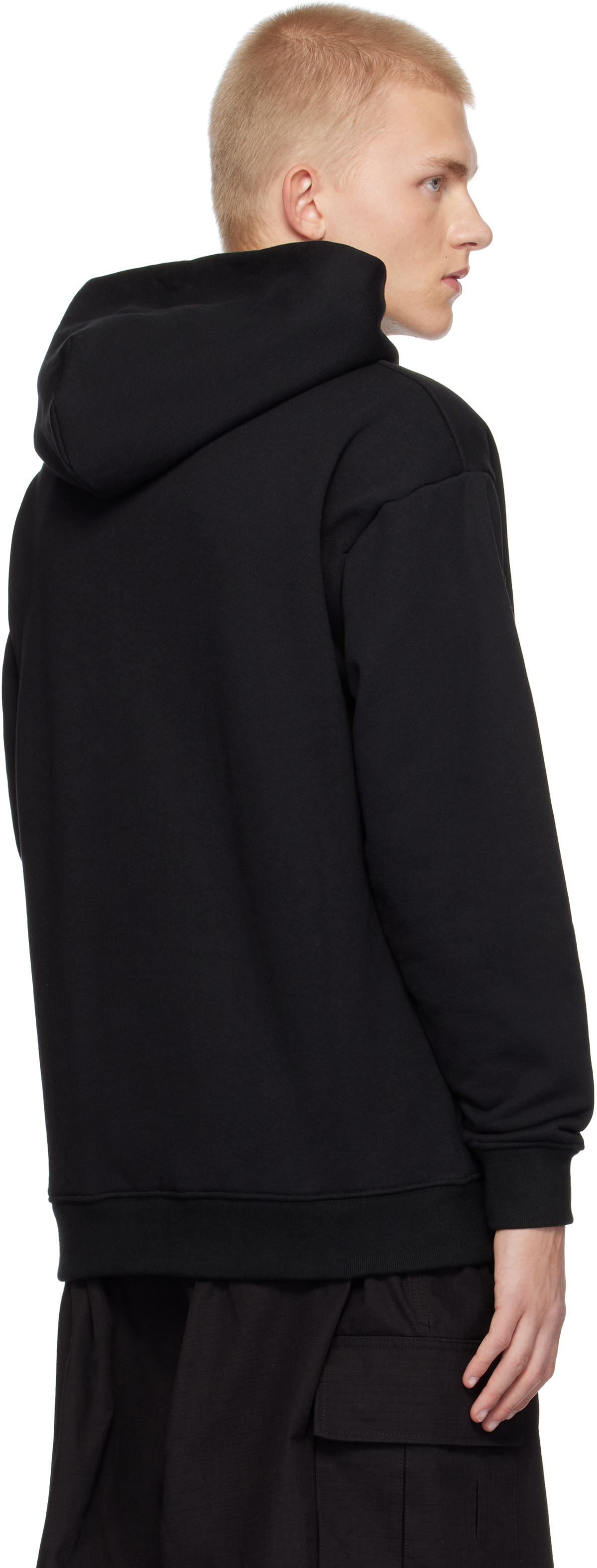PLACES+FACES Black Essential Hoodie