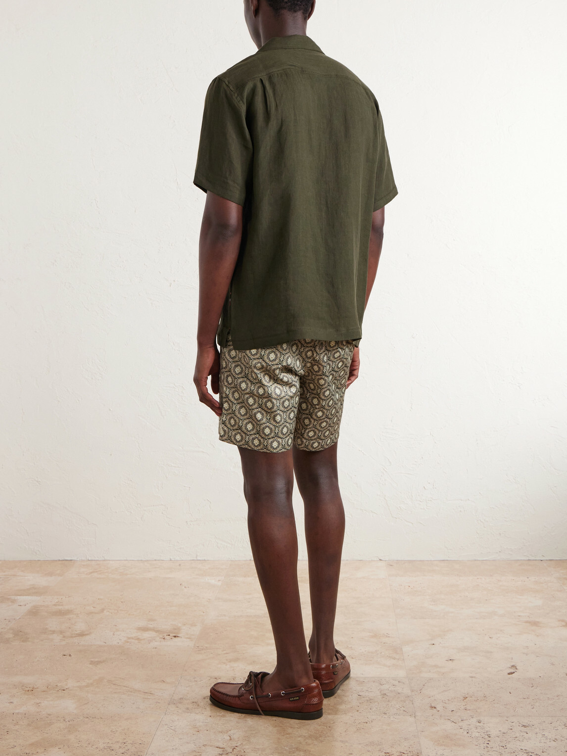 Orlebar Brown - Maitan II Camp-Collar Linen Shirt - Green
