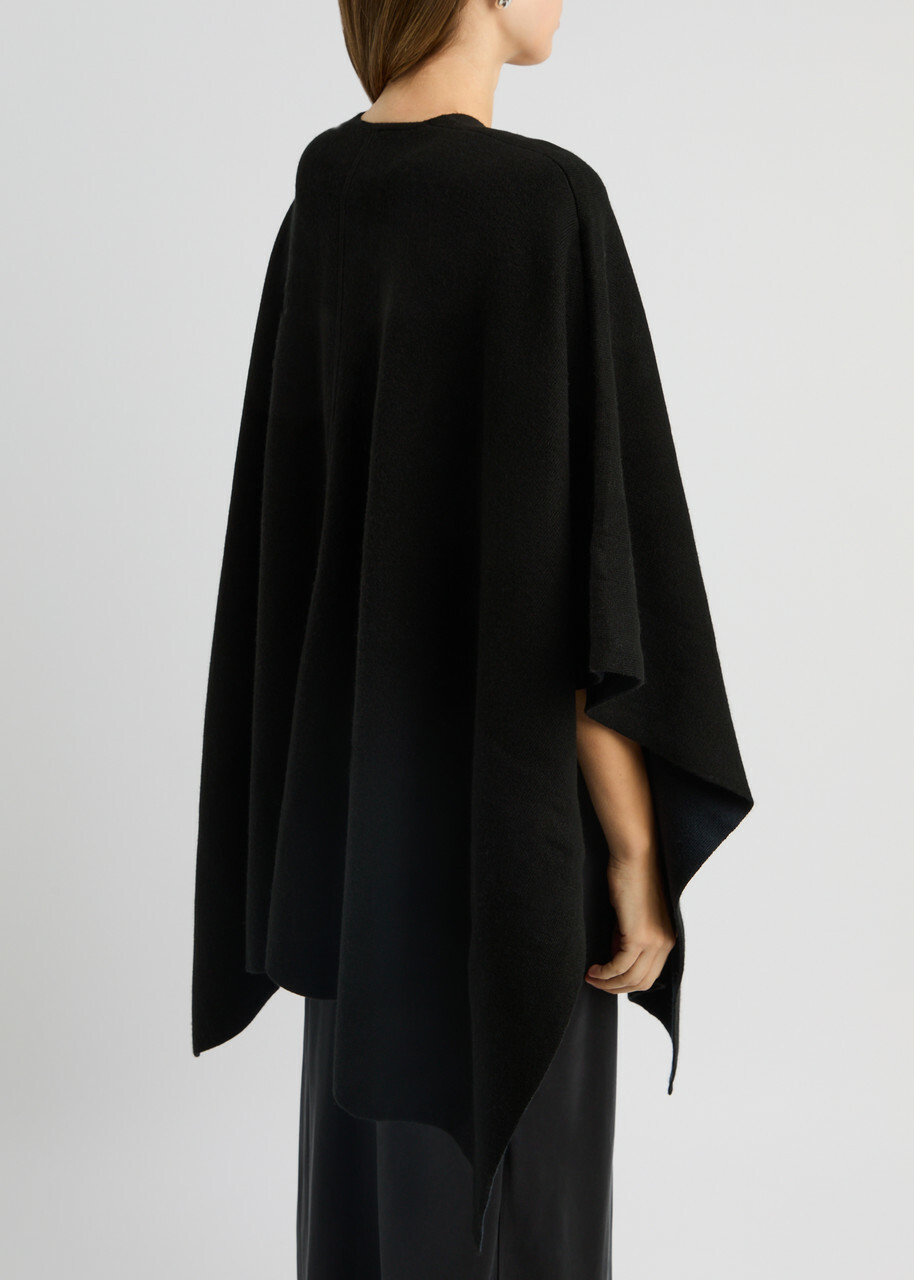 Vince Wool-blend Cape - Black - One Size