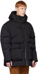 ZEGNA Black Quilted Down Jacket