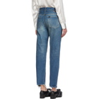 Chimala Blue Narrow Tapered Cut Selvedge Jeans