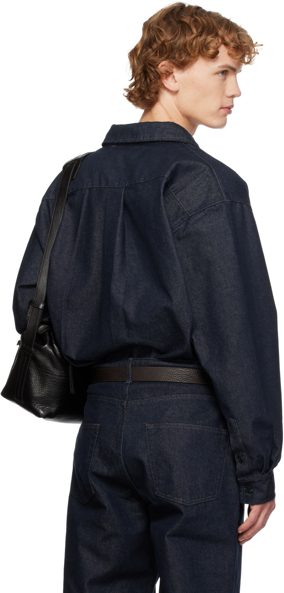 LE17SEPTEMBRE Blue Denim Overshirt