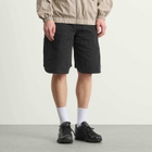 Umbro by Slam Jam Men's Shinguard Canvas Short in Carbon Black