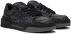 Dolce & Gabbana Black New Roma Sneakers