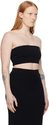 The Frankie Shop Black Winona Tube Top