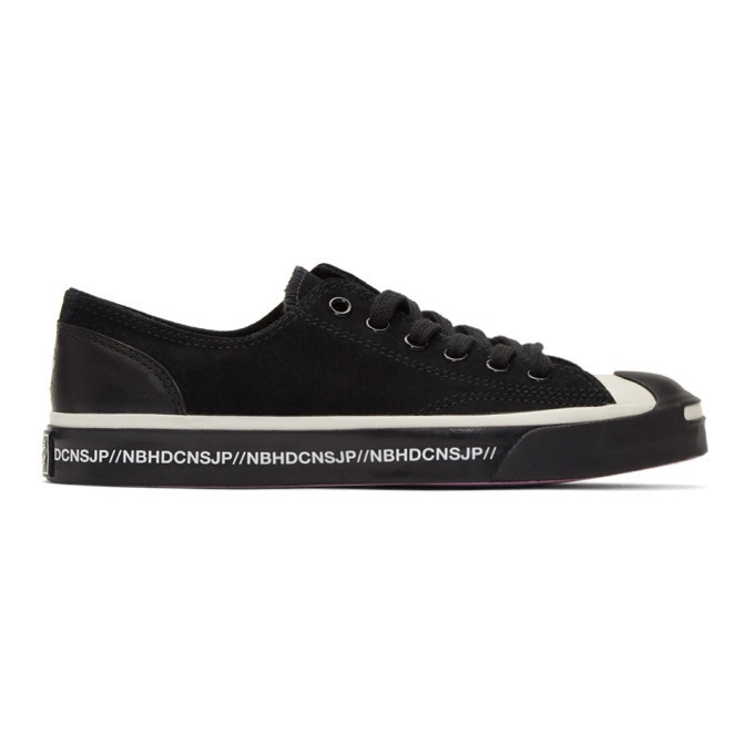 Photo: Neighborhood Black Converse Edition Jack Purcell Low Sneakers