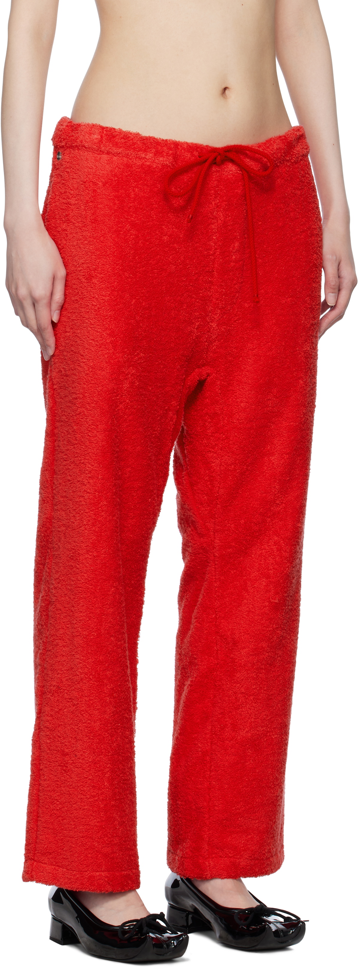 Bless Red Bathrobejogger Lounge Pants