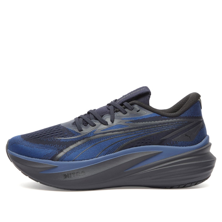 Photo: Puma Men's MagMax Nitro 2 Sneaker in New Navy/Blue Jewel