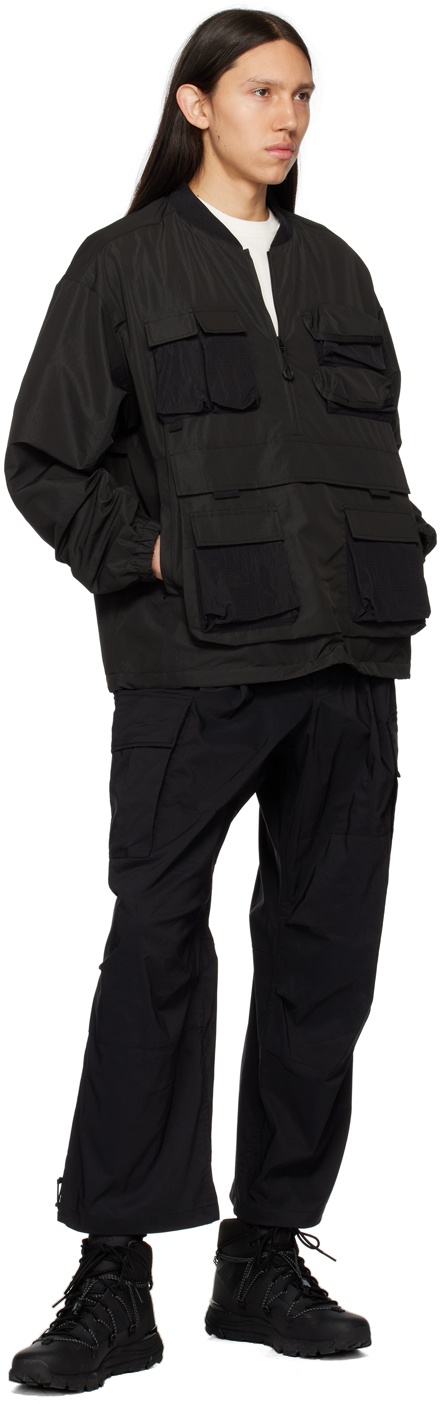 F/CE.® Black Flap Pockets Jacket F/CE