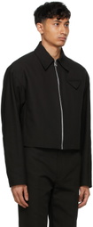 Bottega Veneta Black Cotton Jacket