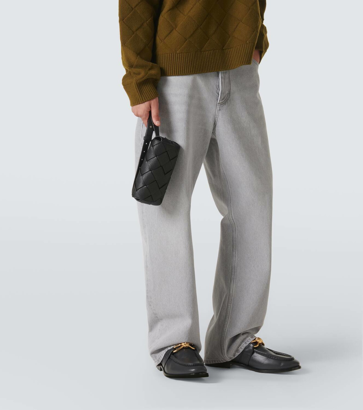 【BOTTEGA VENETA】DIAGO BELT BAG Bottega Veneta® Men's Diago Belt Bag in Black. Shop online now.