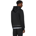 Helmut Lang Black Zip-Away Hoodie