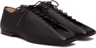 LEMAIRE Brown Souris Flat Classic Derbys