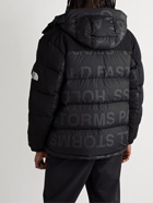 The North Face - Conrad Anker HMLYN Appliquéd Quilted Printed Shell Down Jacket - Black