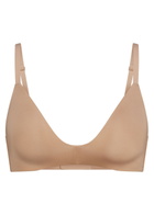 Skims Wireless Stretch-jersey T-shirt bra Beige