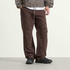 Umbro by Slam Jam Men's Shinguard Canvas Pant in Black Olive